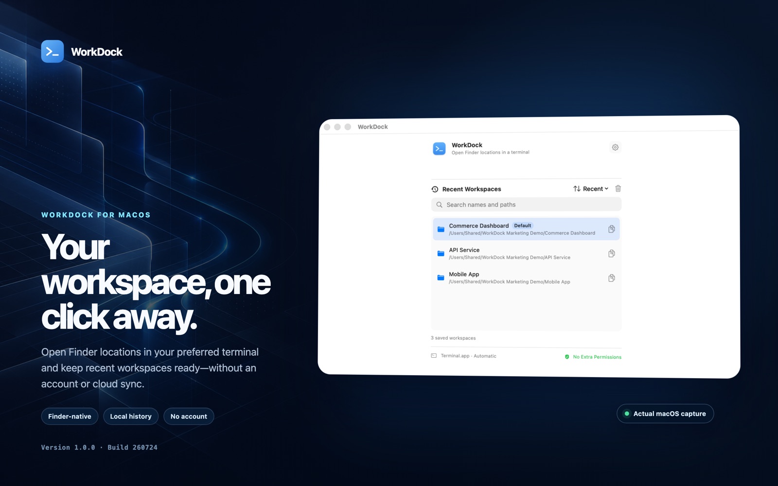 macOS — macOS 14+ · Apple silicon and Intel · signed and notarized pipeline